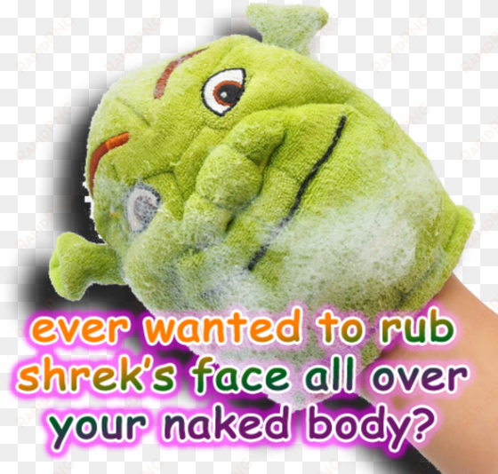 shrek - have you ever wanted to rub shrek's face all over your