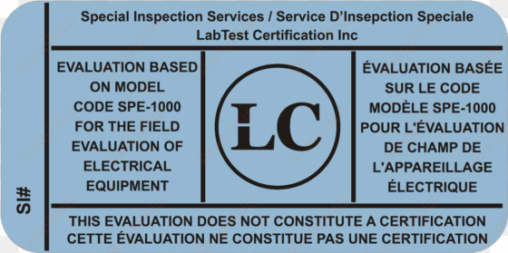 si label-png - labtest certification
