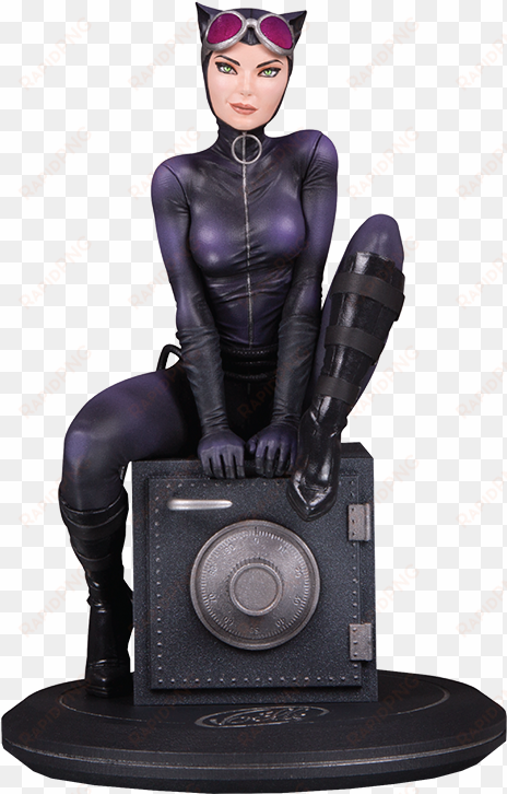 sideshowtoy dc comics catwoman statue dc collectibles - dc cover girls catwoman by joelle jones statue