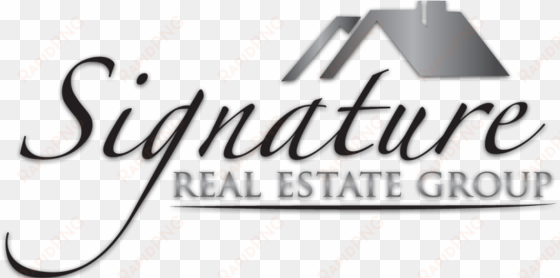 signature real estate group - real estate group logos
