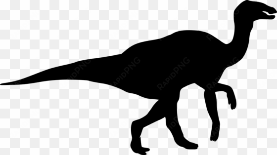 silhouette, dinosaur, tyrannosaurus rex - hadrosaurus dinosaur