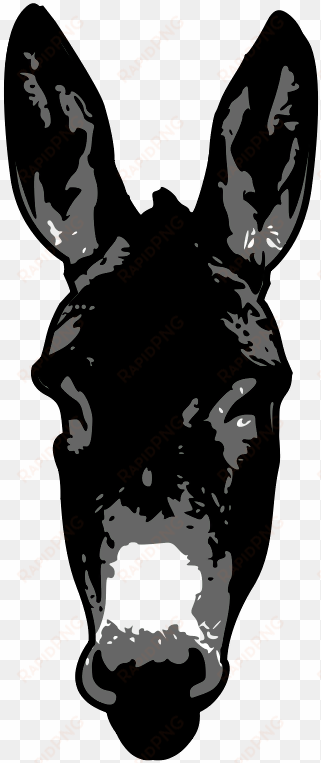 Silhouette Donkey transparent png image