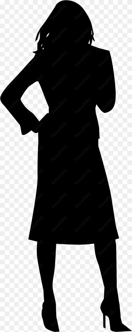 silhouette png image - woman clipart silhouette