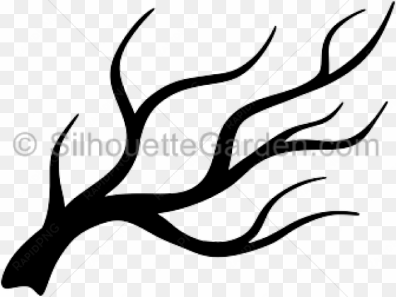silhouettes clipart tree branch - clip art