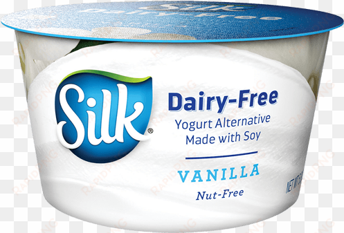 silk vanilla soy dairy-free yogurt alternative - silk dairy free yogurt vanilla