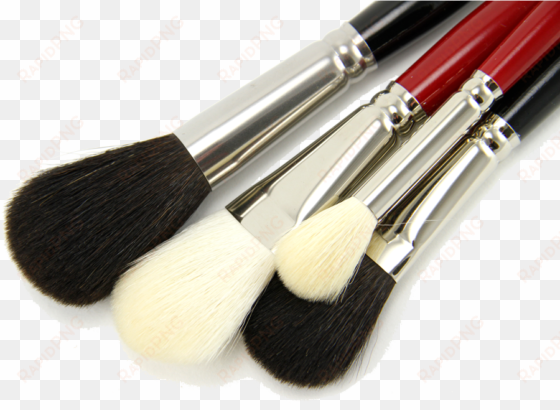 silver brush silver mop brush set of - makeup brushes