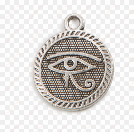 silver eye of horus charm - eye of horus
