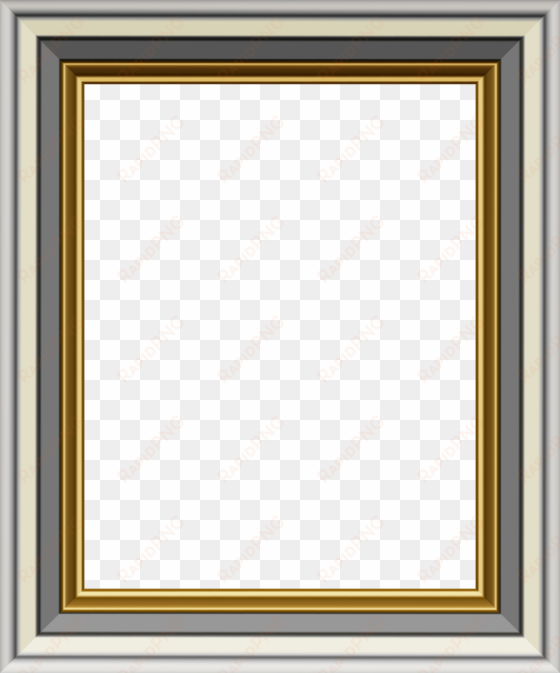 silver frame png