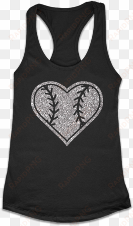 silver glitter baseball heart shirts, hoodies, tank - shirt