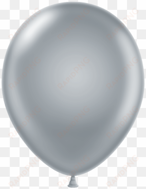 silver metallic balloons - silver balloon clipart