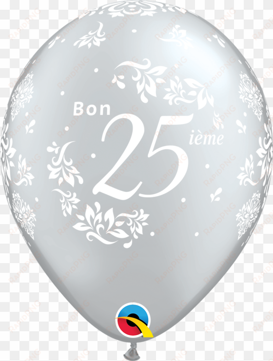 silver new year confetti dots latex balloons q19170
