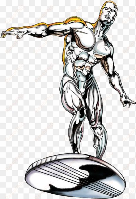 silver surfer - marvel silver surfer png