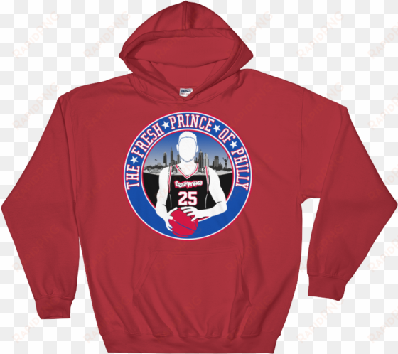 simmons "the fresh prince of philly" hooded sweatshirt - coolest monkey in the jungle