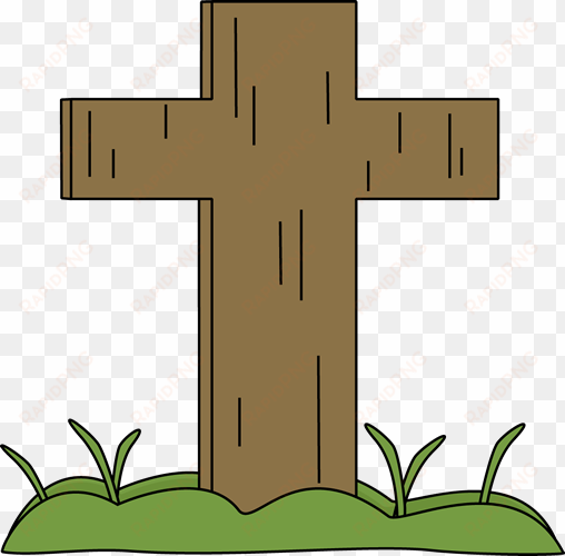 Simple Black Cross Clip Art - Easter Story Clip Art transparent png image