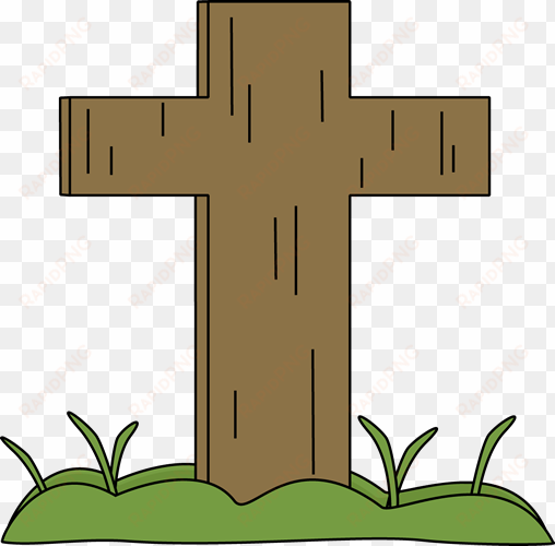 simple black cross clip art - easter story clip art