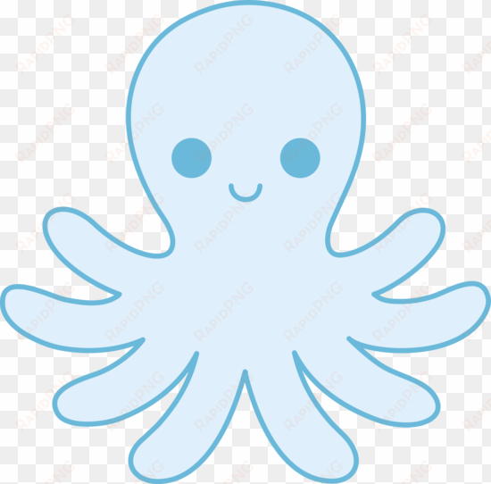 simple clipart octopus - octopus clipart outline