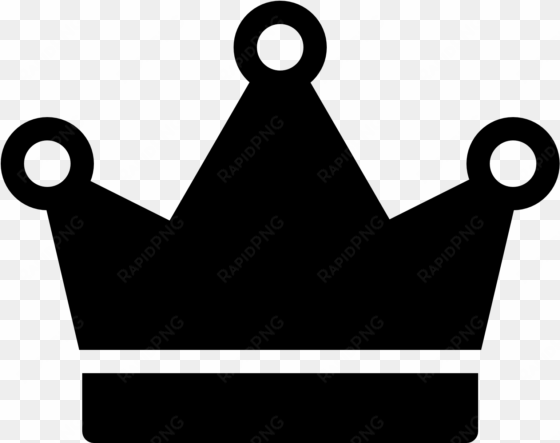 Simple Crown Vector - Corona Emojis Blanco Negro transparent png image