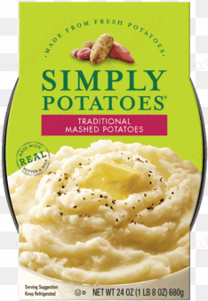 Simply Potatoes® Mashed Potatoes - Simply Potatoes Mashed Sweet Potatoes - 24 Oz transparent png image