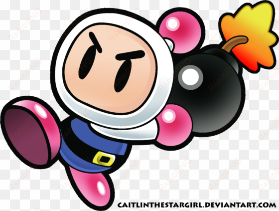 since nobody ever did a bomberman drawing that dispicted - bomberman paper mario