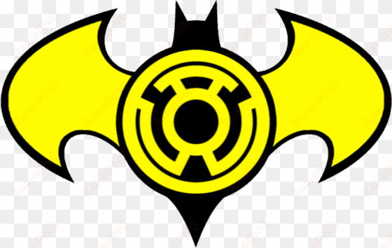 sinestro batman logo by lordomegaz on clipart library - green lantern/yellow emblem - adult tank - black