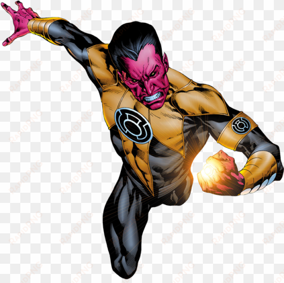 Sinestro - Green Lantern: Tales Of The Sinestro Corps [book] transparent png image