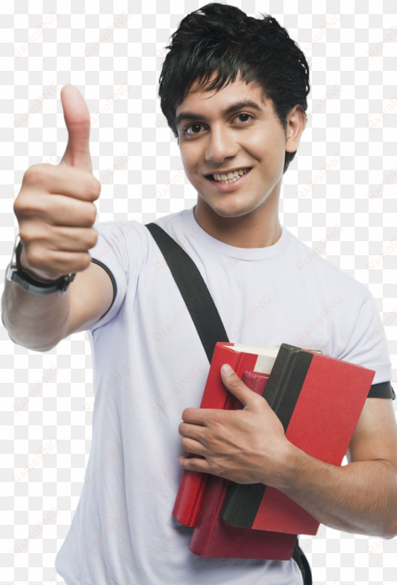 single-boy - indian college student png