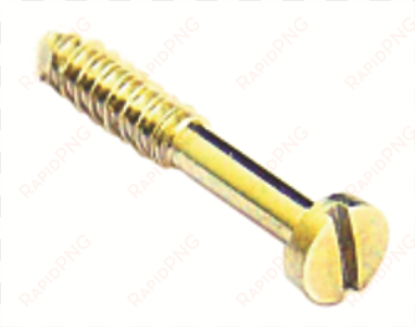 single slot head screw