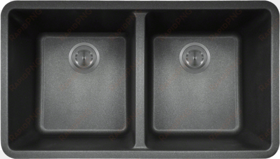 sink top view png free download - polaris p108st double offset bowl astragranite sink