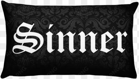 sinner or saint pillow - black label society