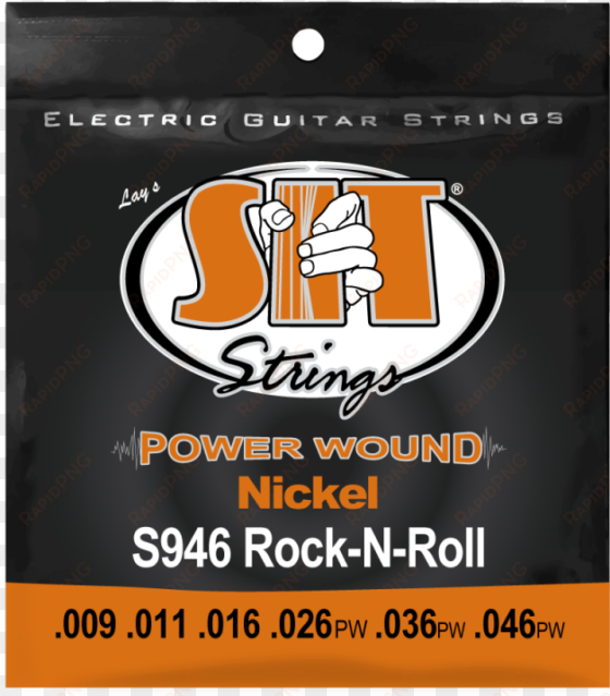 sit s946 nickel wound electric guitar strings - sit strings s946 power wound electric rock'n roll