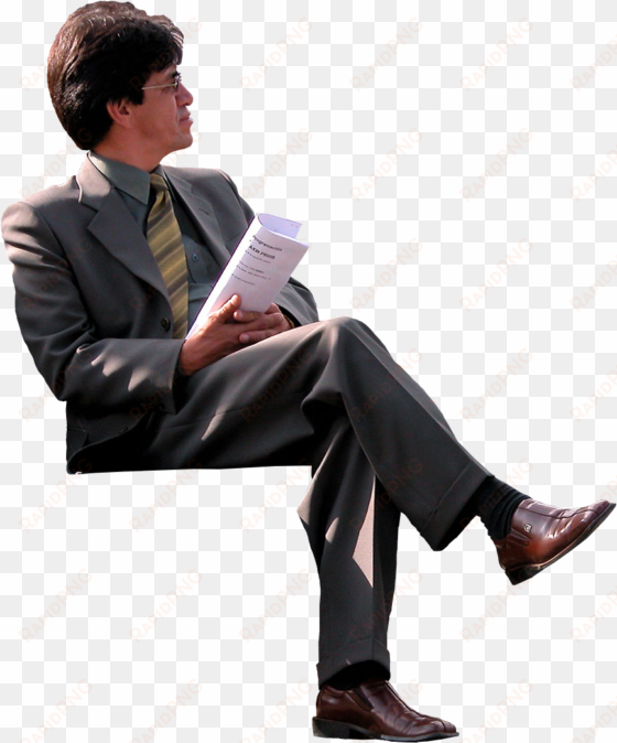 sitting man png photos - business people sitting png