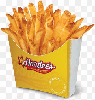 skin on fries - hardees combo meal