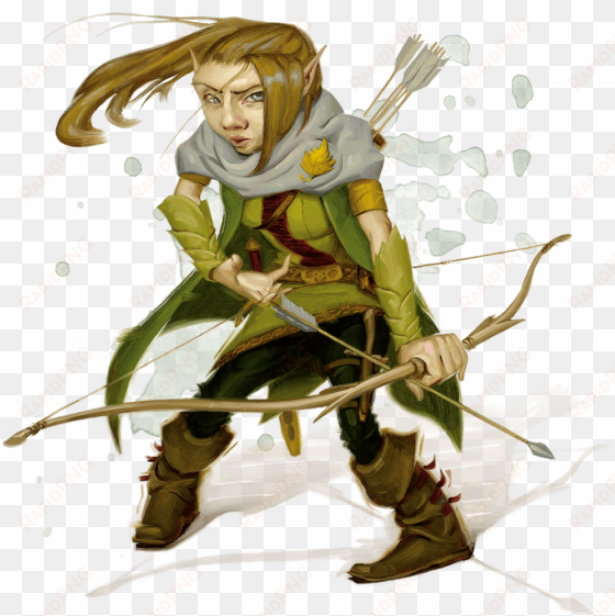 Skinny And Flaxen-haired, His Skin Walnut Brown And - Dungeons And Dragons Gnome transparent png image