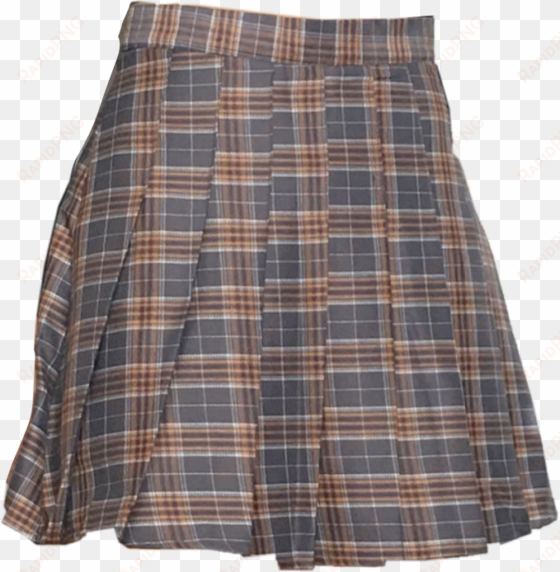 skirt vintage retro plaid clothes png polyvore nichemem - skirt