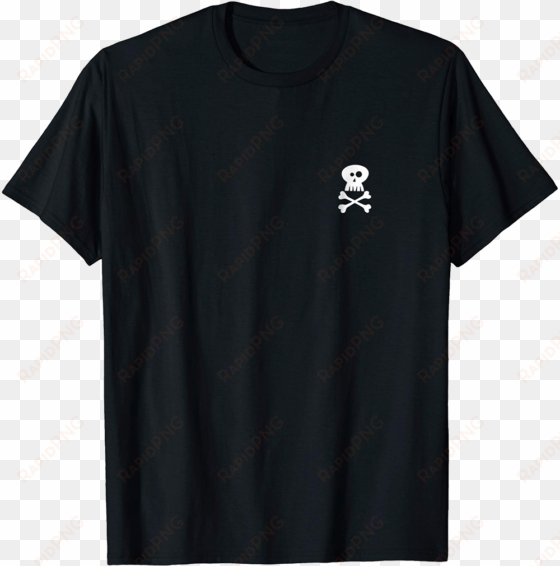skull and crossbones motif t-shirt - kitchen hand t shirts