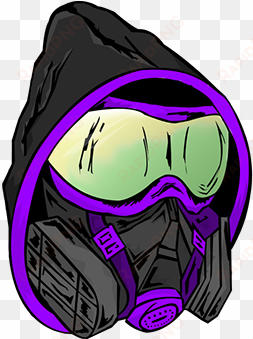 skull with gas mask png