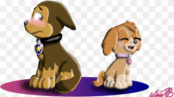 skye and chase - marshall paw patrol chase and skye