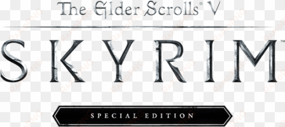 skyrim special edition patched - elder scrolls v skyrim special edition logo