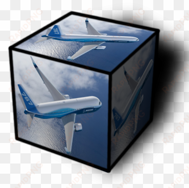 slai airplane slai 3d cube - boeing 777