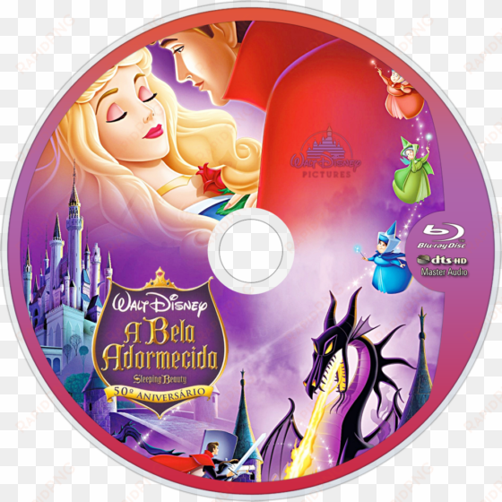 Sleeping Beauty Bluray Disc Image - Disney Sleeping Beauty Painting transparent png image