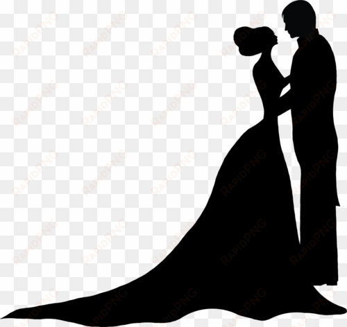 sleeping beauty clipart bride groom silhouette wedding - bride and groom silhouette clipart