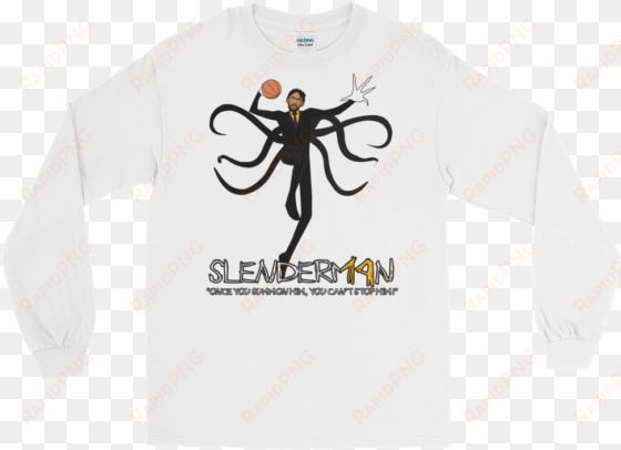 slender man ingram long sleeve t-shirt - iphone