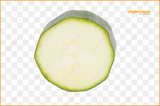 Slice Zucchini Transparent - Zucchini transparent png image