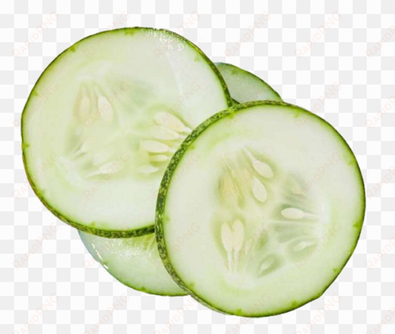 sliced cucumber png download image - cucumber