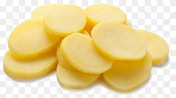 sliced potato png image background - sliced potato