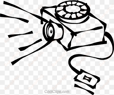 slide projector royalty free vector clip art illustration - slide projector clip art