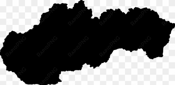 Slovakia Vector Map World Map Blank Map - Slovakia Regions Map Svg transparent png image