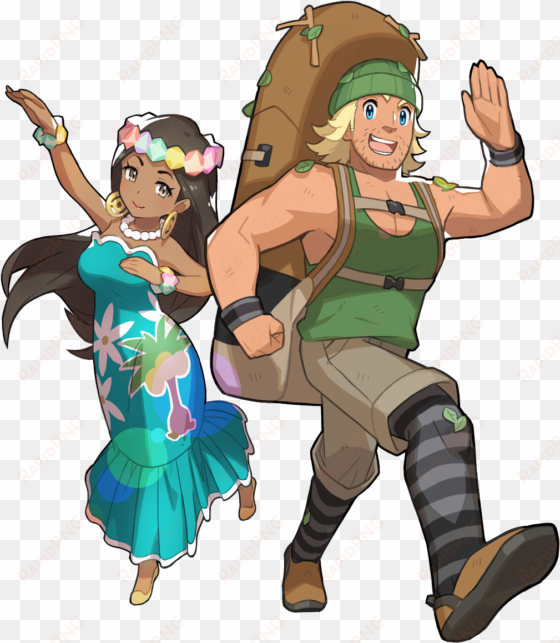 sm dancer hiker saito - pokemon sun and moon trainer classes