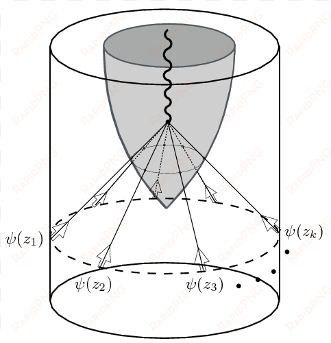 small a shell made up of individual null dust particles - sketch