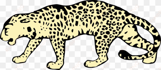 small - arabian leopard clipart